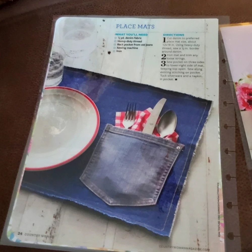 Homemade cover for your Classic sized Disc Bound Planner